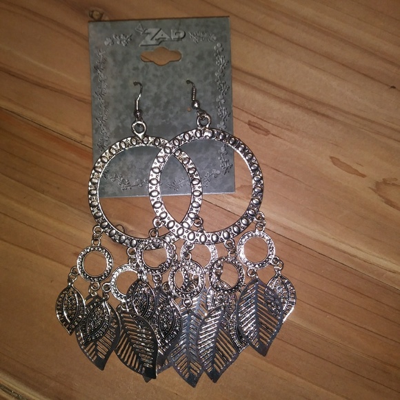 Silver Dangle Dream Catcher Fashion Earrings Zakk - Picture 3 of 3